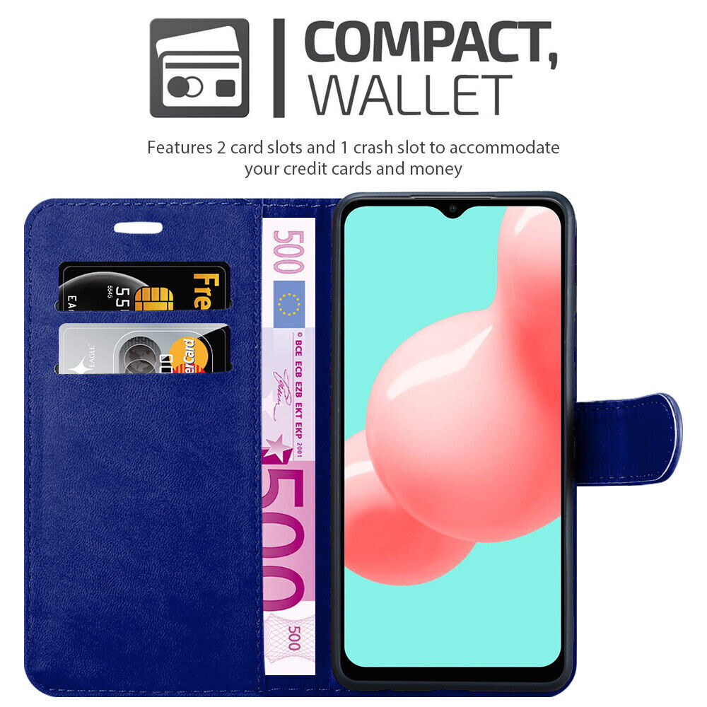 Leather Wallet Flip Case Cover For Samsung Note 20 10+ 9 8 5 4 3 M20 M30 Stand