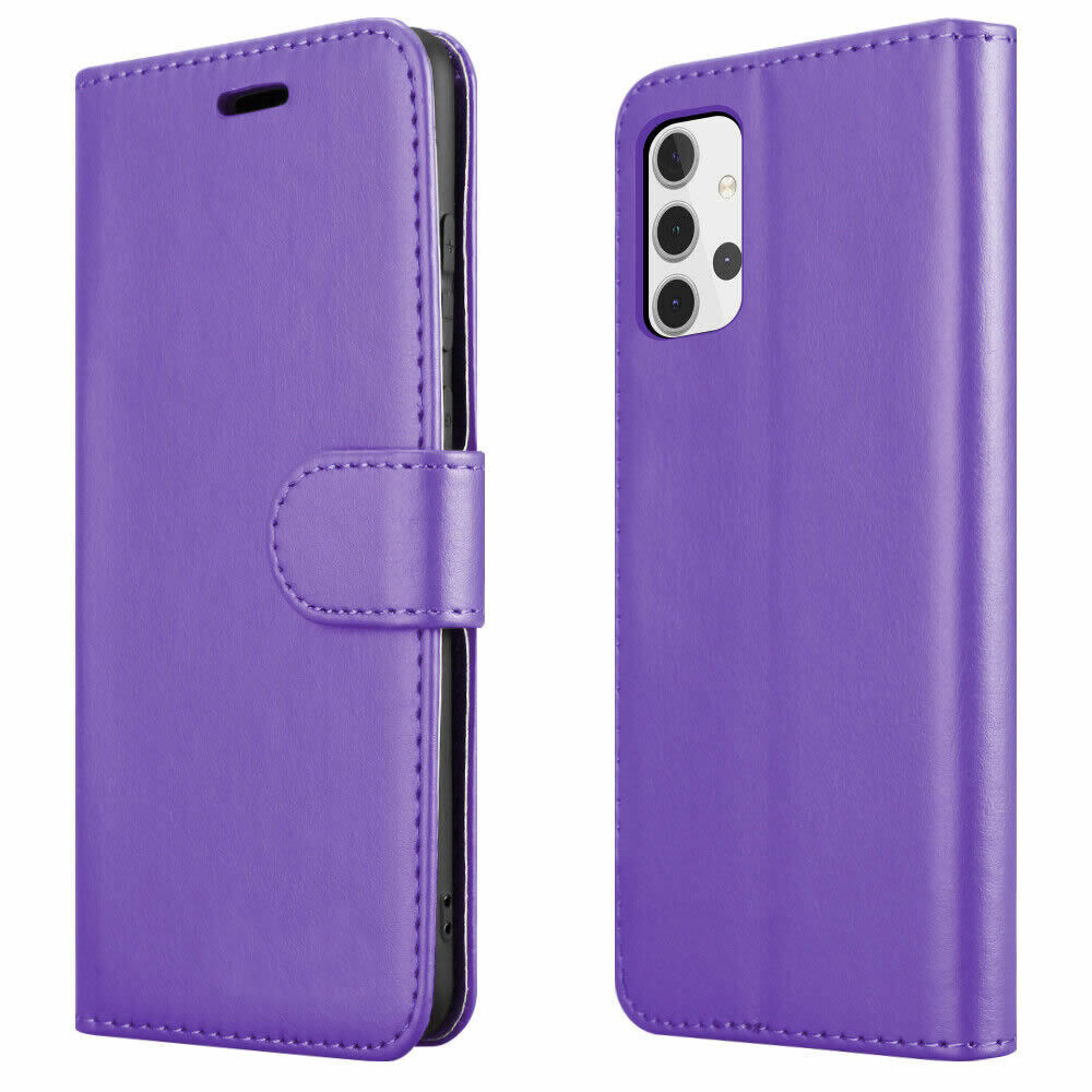 Leather Wallet Flip Case Cover For Samsung Note 20 10+ 9 8 5 4 3 M20 M30 Stand