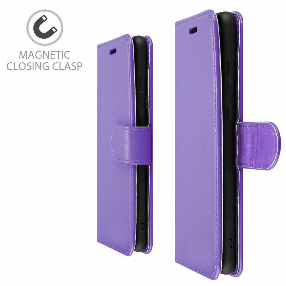 Leather Wallet Flip Case Cover For Samsung Note 20 10+ 9 8 5 4 3 M20 M30 Stand