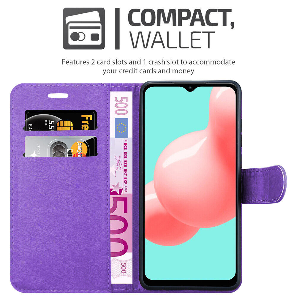 Leather Wallet Flip Case Cover For Samsung Note 20 10+ 9 8 5 4 3 M20 M30 Stand