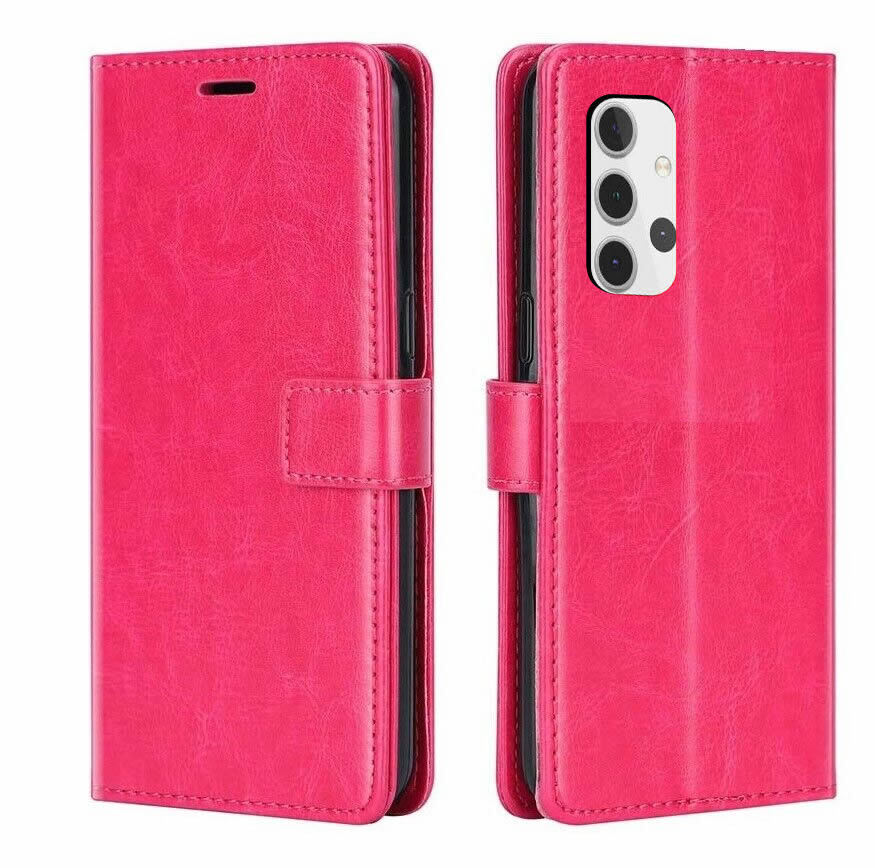 Leather Wallet Flip Case Cover For Samsung Note 20 10+ 9 8 5 4 3 M20 M30 Stand